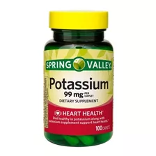 Potasio 99 Mg Spring Valley