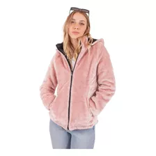 Camperon Mujer Inflada Campera Invierno Larga Capucha Nueva 