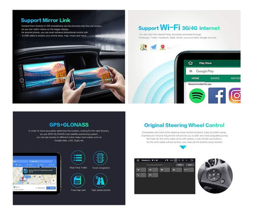Estereo Android Wifi Kia Rio 2018-2023 Gps Radio Bluetooth Foto 4