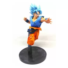 Figura De Colección Dragon Ball Z Goku Super Saiyajin Blue 