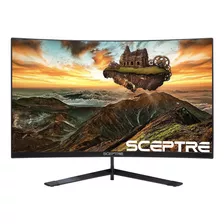 Monitor De Juego Curvo Sceptre 27 Hasta 165hz Displayport...