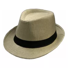 Sombrero Hombre Mujer Fedora Gardel Playa Protege Sol Gorro