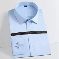 Camisa Masculina Camisa Lisa De Fibra De Bambu Camisa Mascul