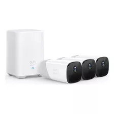 Eufycam 2 Kit 3 Cámaras De Seguridad Inalámbricas