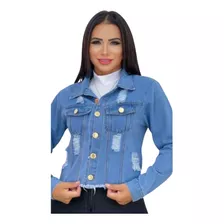 Chaqueta De Jeans, En Jeans Claro Y Oscuro! Talles S Al Xl