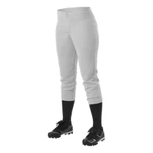 Pantalón Corto Para Dama Softbol Color Gris Talla L 74 Cm