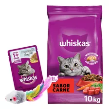 Alimento Whiskas Gatos Adultos 10 Kg + Regalo + Envío Gratis