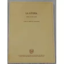 Partitura La Güera Ópera En 3 Actos Carlos Jiménez Mabarak