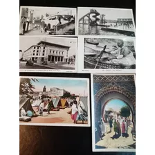 6 Postales Antiguas Casablanca Marruecos 