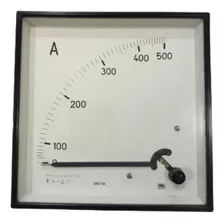 Amperímetro Analógico 0-500 Amp. Para Tablero 140 X 140 Mm