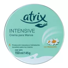  Crema Hidratante Para Manos Atrix Intensive En Lata 150ml