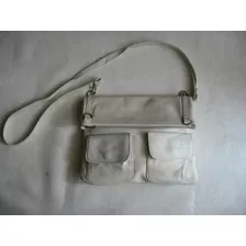 Cartera-morral, Oz Orifaz, Cuero Blanco 