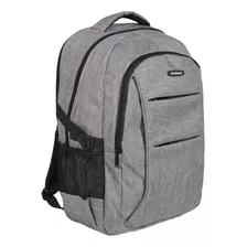 Rockland Mochila Para Portatil Business Pro Usb, Gris, Mochi