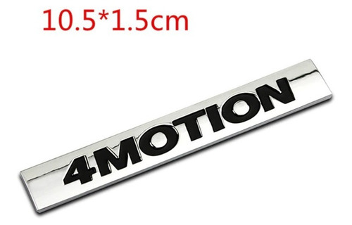 Logo 4motion Emblema Para Volkswagen 4 Motion 10.4x1.5cm Foto 2