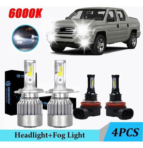 Para Honda Ridgeline 2006-2014 Kit Faros Led+bombillas Antin Foto 2