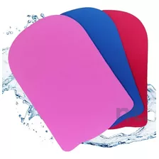 Prancha De Natação Eva Corretiva Hidroginástica Hidro Agua Resistente Durável Diversão Flutuador 23x35x3cm Maior Forte Cor Rosa