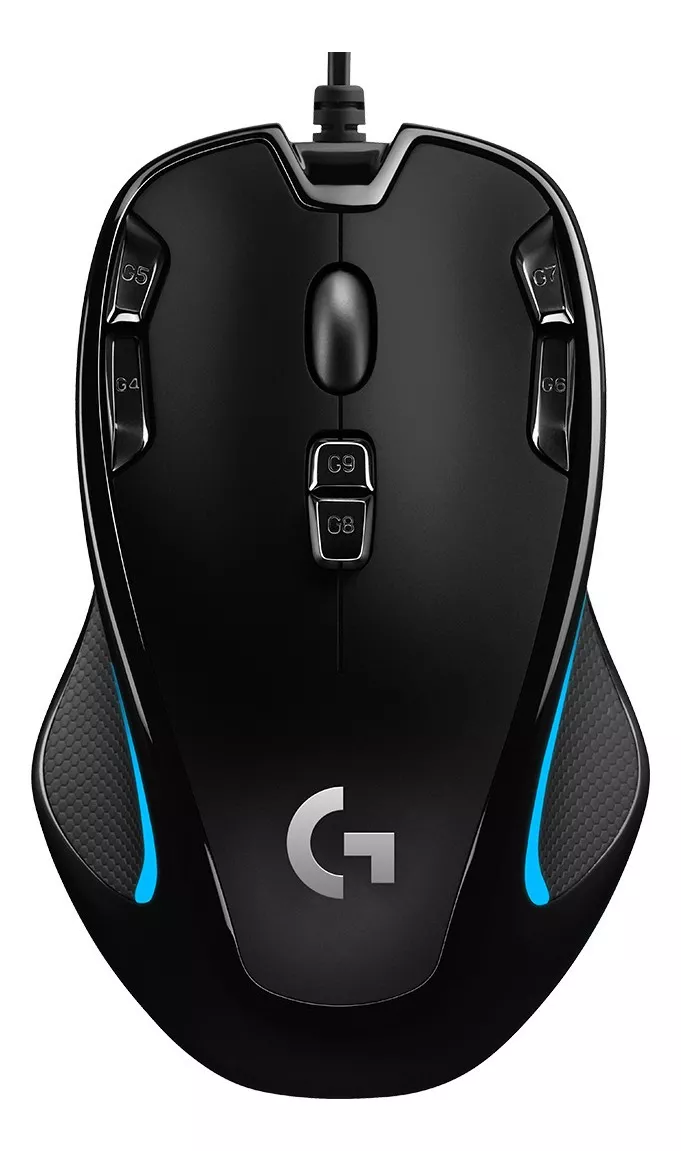 Mouse De Juego Logitech  G Series G300s Negro