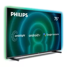 Smart Tv 75'' 4k Ambilight Android 75pug7906 Philips Bivolt