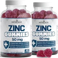 Zinc 60 Gomitas New Age - Unidad a $5215