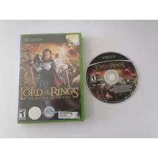 The Lord Of The Rings The Return Of The King Xbox Clásico