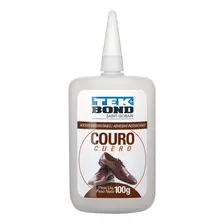 Cola Instantânea Couro Natural Sintético 100g Tekbond Cor Cola Para Couro