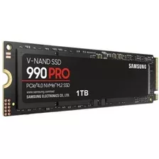 Ssd Samsung 990 Pro Pcie 4.0 Nvme 2.0 Ssd De 1 Tb