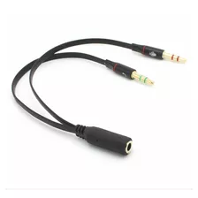 Cable Divisor De Audio Para Auriculares Y Micrófono Cy, Dobl