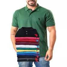 Kit 3 Camisa Gola Polo 12 Cores Atacado Revenda Produto Novo