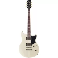 Guitarra Elétrica Yamaha Revstar Standard Rss20 De Bordo/mogno De Câmara 2022 Vintage White Poliuretano Brilhante Com Diapasão De Pau-rosa