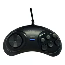 Controle Sega Mega Drive / 6 Botões Turbo - Novo