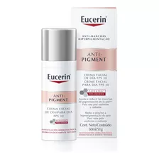 Eucerin Anti-pigment Creme Clareador Facial Dia Fps 30 50ml