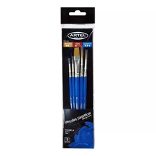 Set 5 Pinceles Artel Para Acuarela