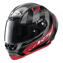 Capacete X-lite X803 Rs Wheelie Carbon Blk Red Fume @#