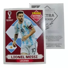 Extra Sticker Base Lionel Messi Mundial Qatar 2022 Panini