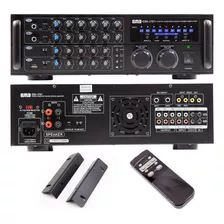 Emb Pro 700 Vatios Digital Rack Mountable Karaoke Mixer Ampl