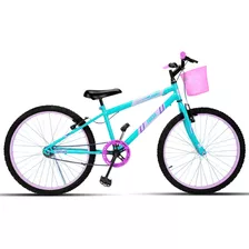 Bicicleta Infantil Forss Anny Aro 24 C/cestinha Sem Marchas