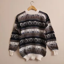 Sweater Pullover Lana De Alpaca Spring