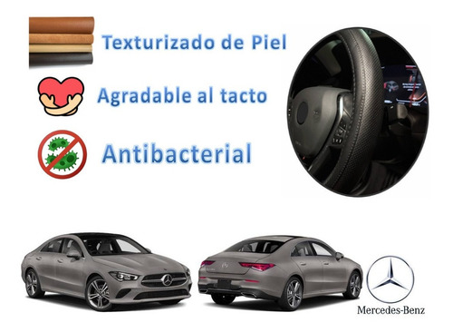 Funda Cubre Volante Piel Mercedes Benz Cla200 2020 A 2023 Foto 2