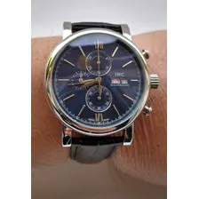 Reloj Iwc Portofino Cronógrafo Acero