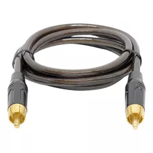 Cabo Especial Coaxial Digital Spdif Plug Metálico Reforçado