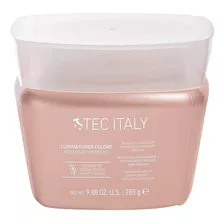 Mascarilla Revitalizante E Intensificador Para Cabello Tec Italy Lumina Forza Colore 280g