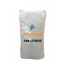 Flocos Isopor 100 Litros Para Enchimento Puff Pera Gota Maça