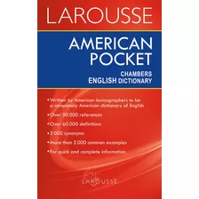 Diccionario American Pocket Chambers English