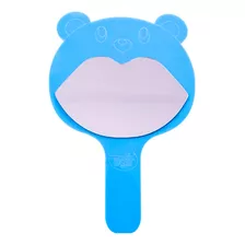 Espelho De Mão Urso Azul