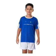 Camiseta Elite Brasil Copa Do Mundo Al-bayt Infantil