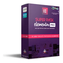 Elementor Pro + Pack Com +de 3000 Templates Envato Elements