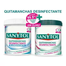 Sanytol Desinfectante Quitamanchas Ropa Color Y Blanca Pack 