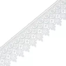 Encaje Guipur Ovalos Para Vestido Primavera 8.2cm 50yd