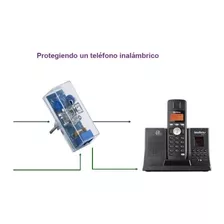 Protector Contra Rayos Y Picos Eléctricos Modem Telmex Eclamper Tel