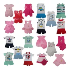 Roupa Bebê Kit 20 Conjunto Menino E Menina Atacado Promoção